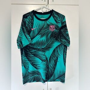 Nike FC Barcelona 2020-2021 Pre Match Training Football Jersey CK9714-397 Size L